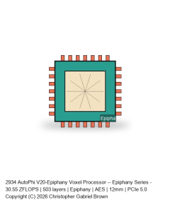 AutoPhi V20-Epiphany Voxel Processor -- Epiphany Series #904