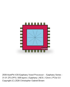 AutoPhi V20-Epiphany Voxel Processor -- Epiphany Series #909