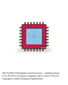 AutoPhi V20-Epiphany Voxel Processor -- Epiphany Series #911