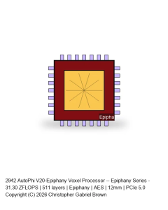 AutoPhi V20-Epiphany Voxel Processor -- Epiphany Series #912