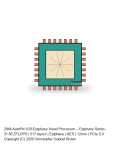 AutoPhi V20-Epiphany Voxel Processor -- Epiphany Series #918