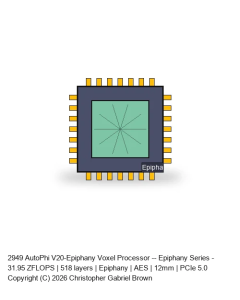 AutoPhi V20-Epiphany Voxel Processor -- Epiphany Series #919
