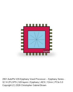 AutoPhi V20-Epiphany Voxel Processor -- Epiphany Series #921