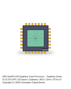 AutoPhi V20-Epiphany Voxel Processor -- Epiphany Series #923