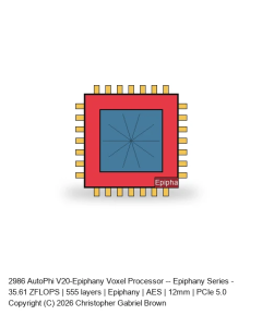 AutoPhi V20-Epiphany Voxel Processor -- Epiphany Series #956