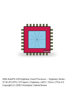 AutoPhi V20-Epiphany Voxel Processor -- Epiphany Series #974