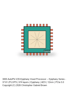 AutoPhi V20-Epiphany Voxel Processor -- Epiphany Series #975