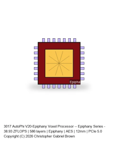 AutoPhi V20-Epiphany Voxel Processor -- Epiphany Series #987