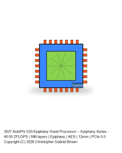 AutoPhi V20-Epiphany Voxel Processor -- Epiphany Series #997