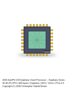 AutoPhi V20-Epiphany Voxel Processor -- Epiphany Series #1000