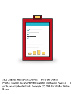 Diabetes Mechanism Analysis — Proof of Function #2