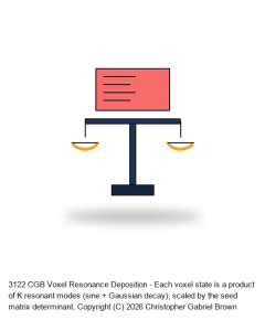 CGB Voxel Resonance Deposition