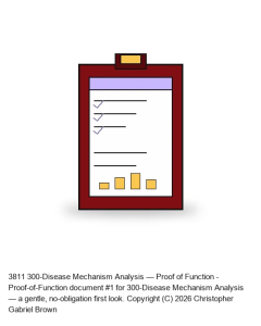 300-Disease Mechanism Analysis — Proof of Function #1