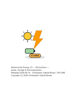 AlchemyCalc Energy V3