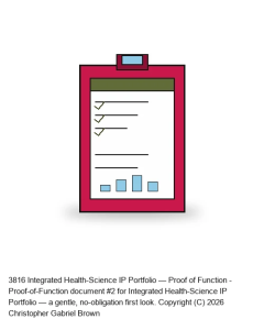 Integrated Health-Science IP Portfolio — Proof of Function #2