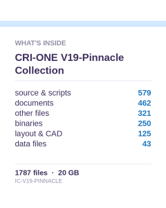 CRI-ONE V19-Pinnacle IC Collection