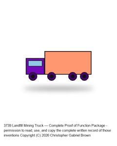 Landfill Mining Truck — Complete Proof of Function Package (10 docs)