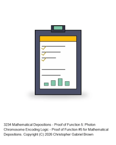 Mathematical Depositions - Proof of Function 5: Photon Chromosome Encoding Logic