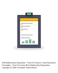 Mathematical Depositions - Proof of Function 9: Voxel Resonance Formulation