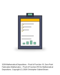 Mathematical Depositions - Proof of Function 10: Zero-Point Fabrication Mathematics