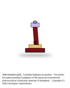 MetalloDrugDB - Complete Database Acquisition (300 Compounds)