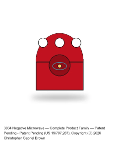 Negative Microwave — Schematic Block Diagram (FIG. 1 of U.S. App. 19/707,287)
