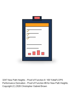 New Path Heights - Proof of Function 8: 100 YottaFLOPS Performance Derivation