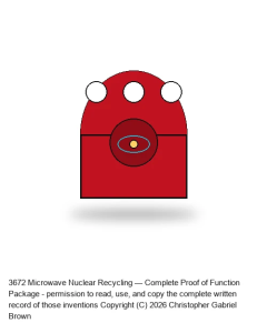 Microwave Nuclear Recycling — Complete Proof of Function Package (10 docs)
