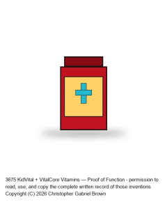 KidVital + VitalCore Vitamins — Proof of Function #2