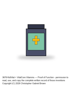 KidVital + VitalCore Vitamins — Proof of Function #5