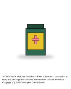 KidVital + VitalCore Vitamins — Proof of Function #6