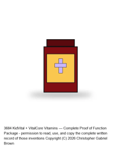 KidVital + VitalCore Vitamins — Complete Proof of Function Package (10 docs)