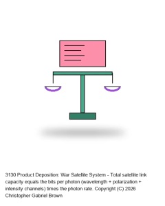 Product Deposition: War Satellite System
