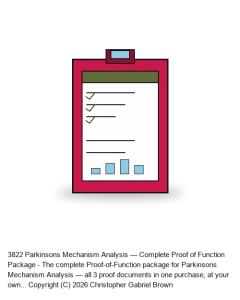Parkinsons Mechanism Analysis — Complete Proof of Function Package (3 docs)
