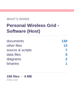 Personal Wireless Grid - Software (Host)