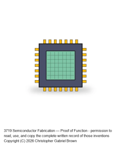 Semiconductor Fabrication — Proof of Function #2