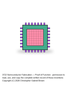 Semiconductor Fabrication — Proof of Function #5