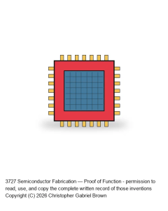 Semiconductor Fabrication — Proof of Function #10