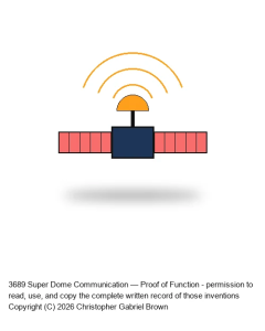 Super Dome Communication — Proof of Function #5