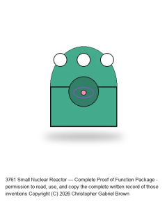Small Nuclear Reactor — Complete Proof of Function Package (10 docs)