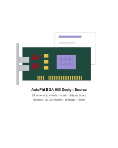 AutoPhi V19 PCIe 5.0 QSFP28 Optical - BGA-900 Editable KiCad Design Source