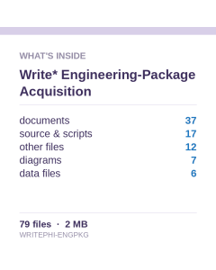 Write* Engineering-Package Acquisition
