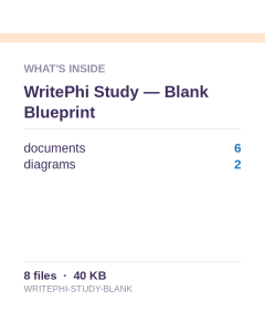 Write* Study — Blank Blueprint