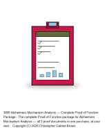 Alzheimers Mechanism Analysis — Complete Proof of Function Package (3 docs)