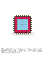 AutoPhi V20-Crown Voxel Processor -- Epiphany Series #534