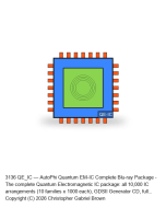 QE_IC — AutoPhi Quantum EM-IC Complete Blu-ray Package (All 10,000 Arrangements + GDSII +