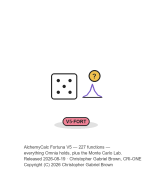 AlchemyCalc Fortuna V5