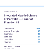 Integrated Health-Science IP Portfolio — Proof of Function #3