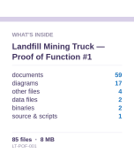 Landfill Mining Truck — Proof of Function #1