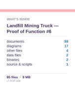 Landfill Mining Truck — Proof of Function #6